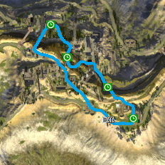 FuShe  checkpoint map