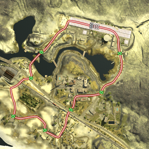 Gulf of Oman GP checkpoint map