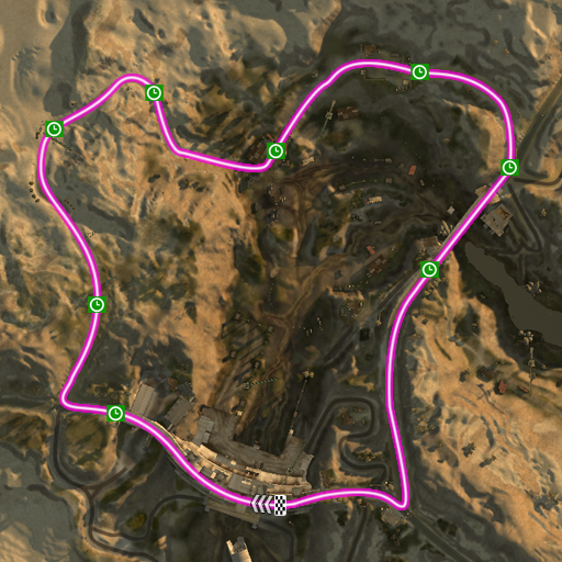Kubra Dam International checkpoint map