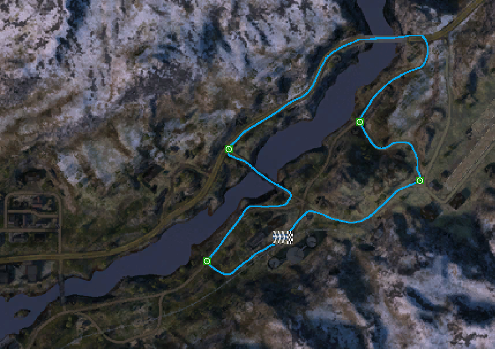 Midnight_Sun  checkpoint map