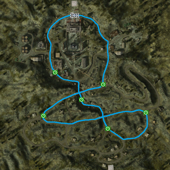 Surge GP checkpoint map