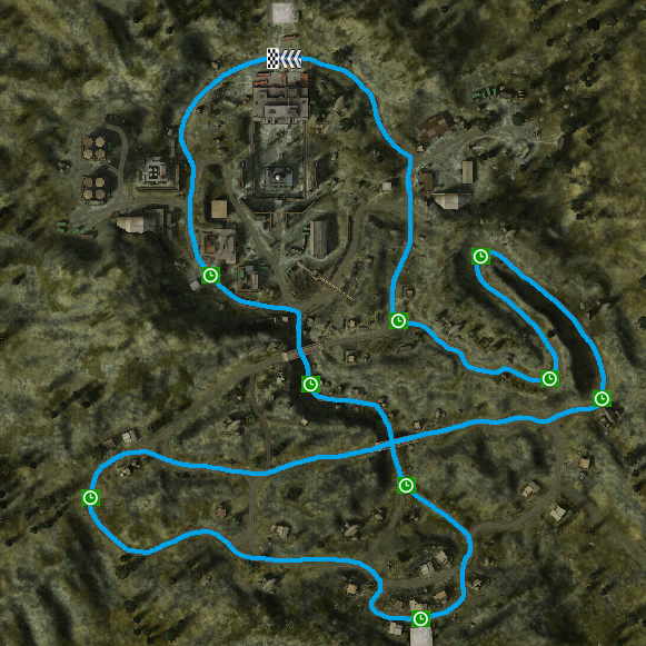 Surge International checkpoint map